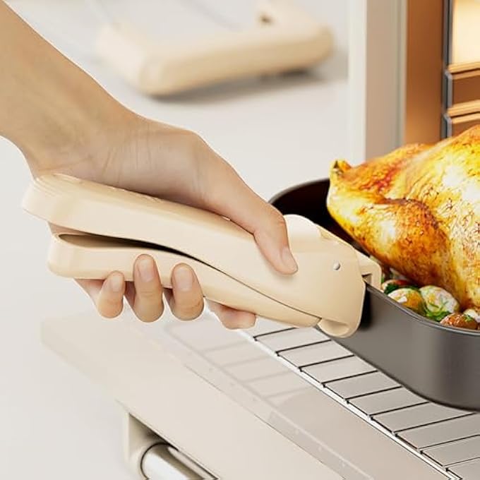 Tazweeq مقبض وعاء قابل للإزالة، مضاد للحروق، مقبض مقلاة قابل للفصل، مقبض بديل لأواني الطهي، مقابض قابلة للإزالة لأطباق المطبخ والأواني والمقالي - Image 3