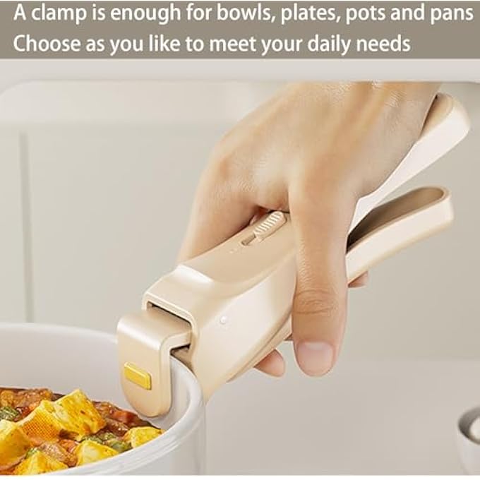 Tazweeq مقبض وعاء قابل للإزالة، مضاد للحروق، مقبض مقلاة قابل للفصل، مقبض بديل لأواني الطهي، مقابض قابلة للإزالة لأطباق المطبخ والأواني والمقالي - Image 5