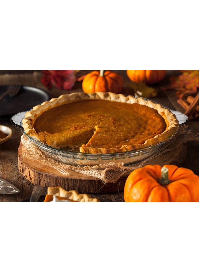 BIG CART BIG CART Glass Pie Plates 700ml Pie Baking Dishes with Handles 3  - Image 5