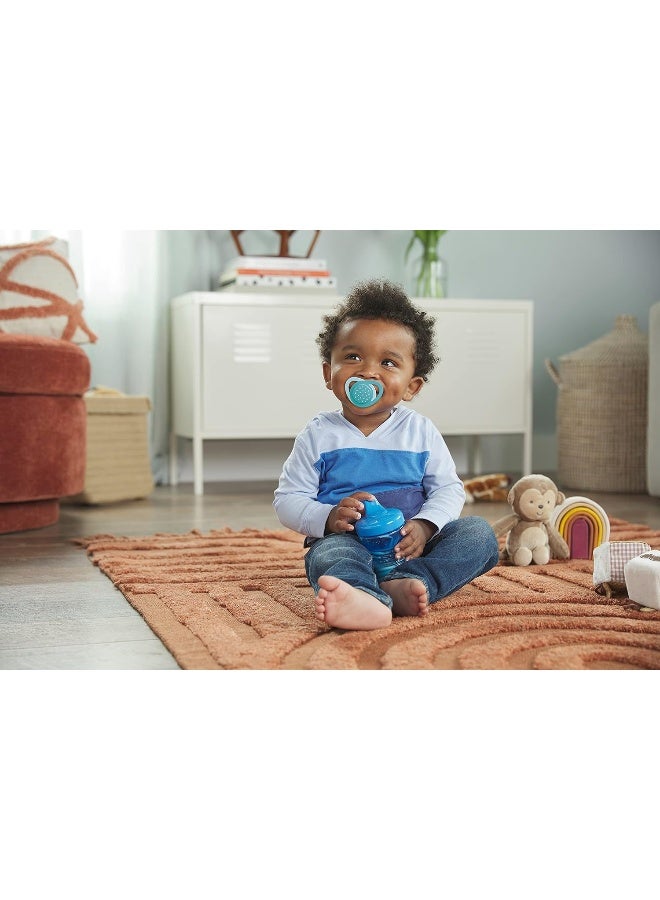 NUK Glow-in-the-Dark Orthodontic Pacifier with Heart-Shaped Shield, BPA-Free, fits 18-36 Months, 4-Pack - Image 5