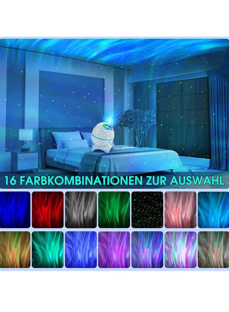 ELTRAZONE LED Starry Sky Projector – Galaxy Planetarium Projector with Remote Control, Bluetooth Speaker, and White Noise - Image 3