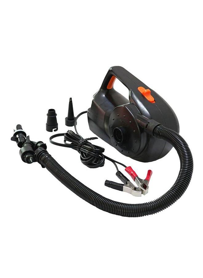 Generic - 12V 100W Car Rechargable Pump Electric Inflatable Air Pump For Kayak Boat Swimming Pool Air Cushions Ball Auto Portable Blower - Image 1