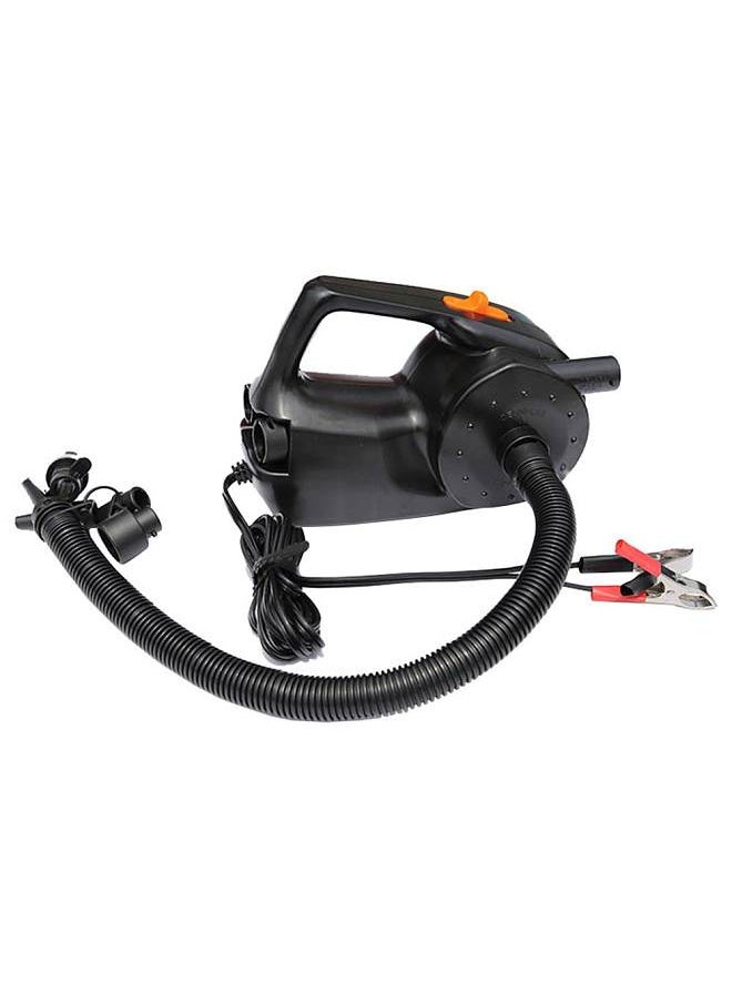 Generic - 12V 100W Car Rechargable Pump Electric Inflatable Air Pump For Kayak Boat Swimming Pool Air Cushions Ball Auto Portable Blower - Image 1