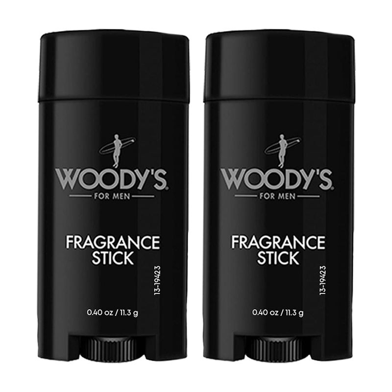 Woody's Woodys Fragrance Stick Solid Perfume for Men 05 Ounce 2Pack 