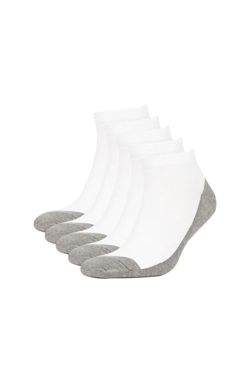 ديفاكتو Men's 5 Pack Booties Socks