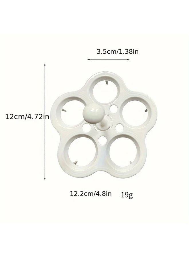 White Steam Egg Rack Steamer Tray Poacher Stand For Thermomix TM6 TM5 TM31 - Image 3