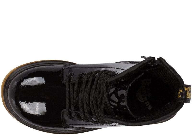 Dr Martens Dr. Martens Kids 1460 Patent Boots, Black Patent, 3 UK (US 4 Big Kid) - Image 4