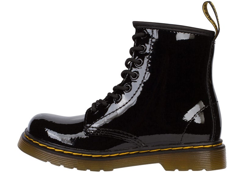 Dr Martens Dr. Martens Kids 1460 Patent Boots, Black Patent, 3 UK (US 4 Big Kid) - Image 2