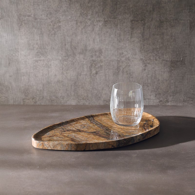 AL HUZAIFA FURNITURE Vigdis Marble Dish - Image 2