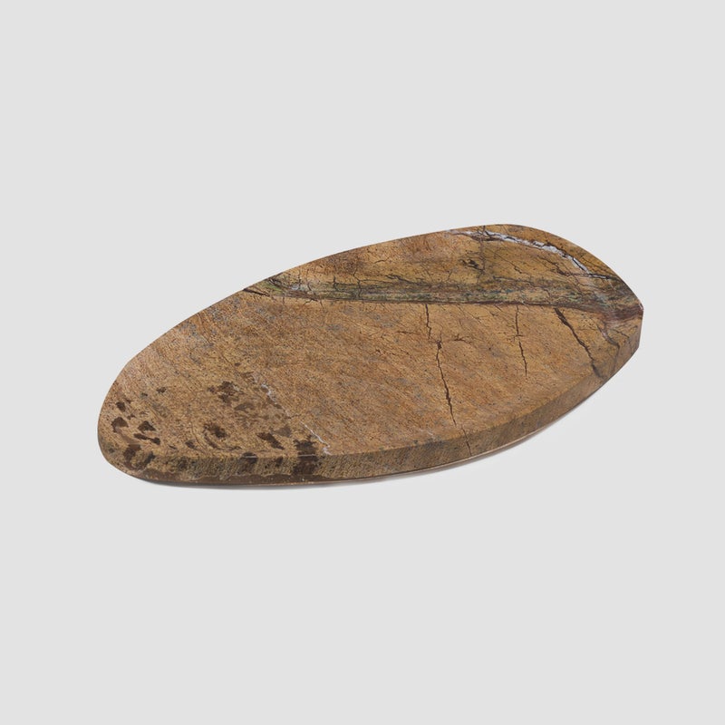 AL HUZAIFA FURNITURE Vigdis Marble Dish - Image 1