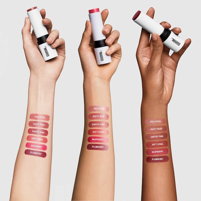 Makeup By Mario SOFT POP BLUSH STICK (RASPERRY) 0.02 Fl Oz (Pack of 15) - Image 3