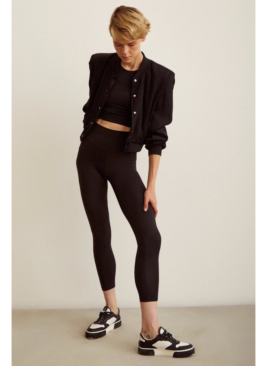 Never More Slimming Leggings Black  - Image 3