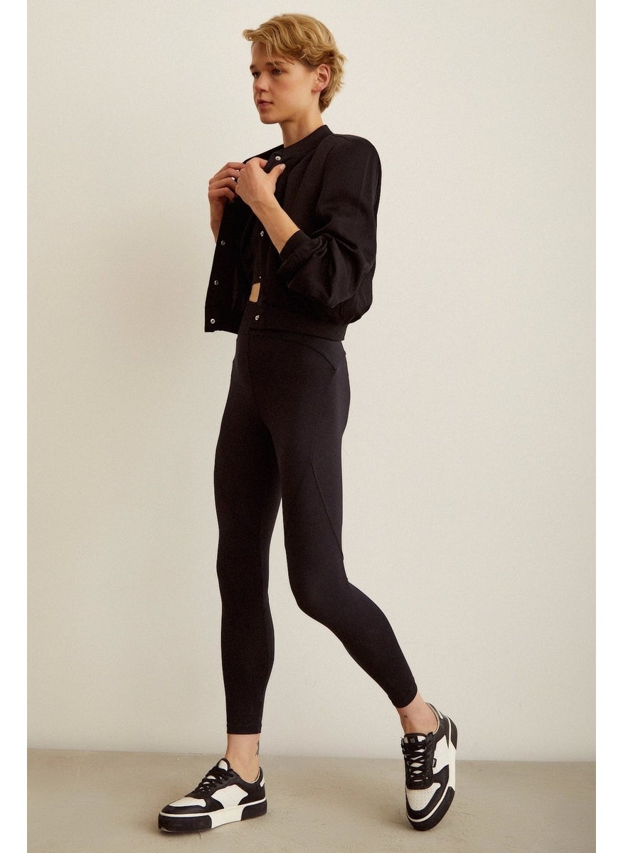 Never More Slimming Leggings Black  - Image 2
