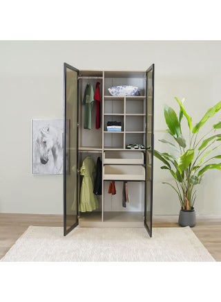 Defne 1 Meter Wardrobe New for DH- Cream/Black - pzsku/ZDFADF1CC51F5F9CB5630Z/45/_/1719386554/9a147d57-ded1-40e0-8439-10ff44cb3492