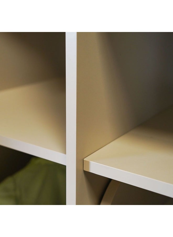 DANUBE HOME - Defne 1 Meter Wardrobe New for DH- Cream/Black - Image 1