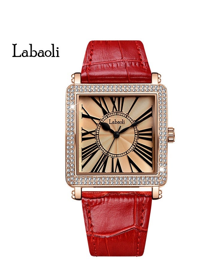 Labaoli Square Belt Watch Simple and Luxury Women's Watch Fashion Quartz Watch - Image 1