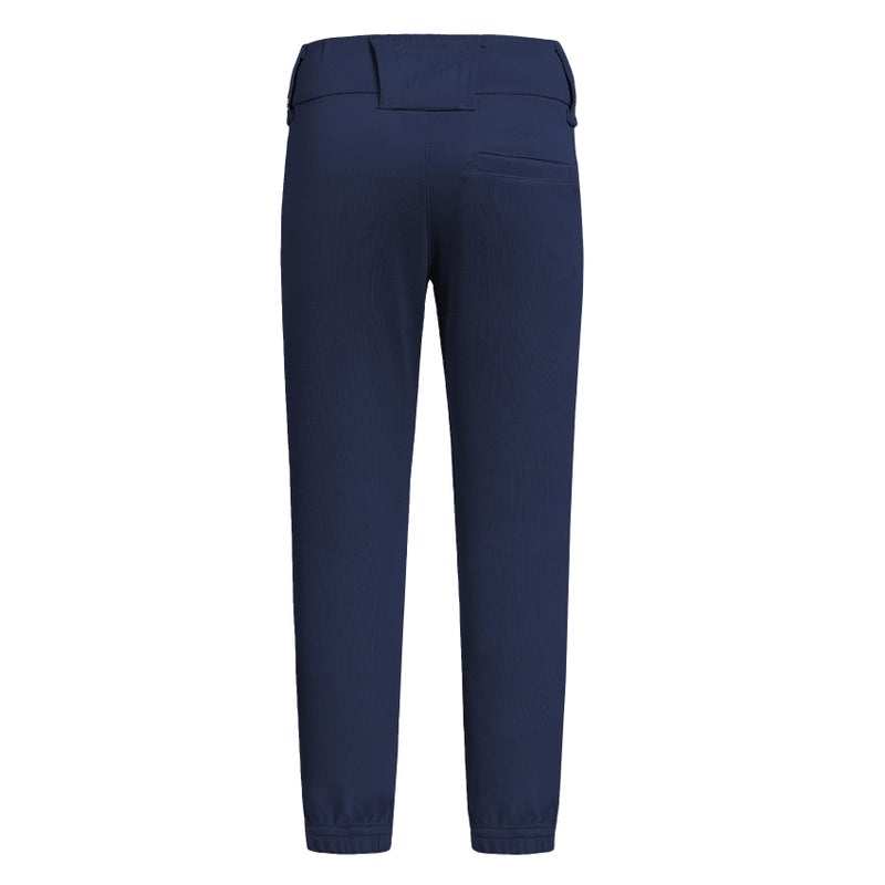 QBK Toddler Baseball Pants Youth Softball Pants Kids Tee Ball Pants for Boy Girl Navy 10-11Y - Image 4