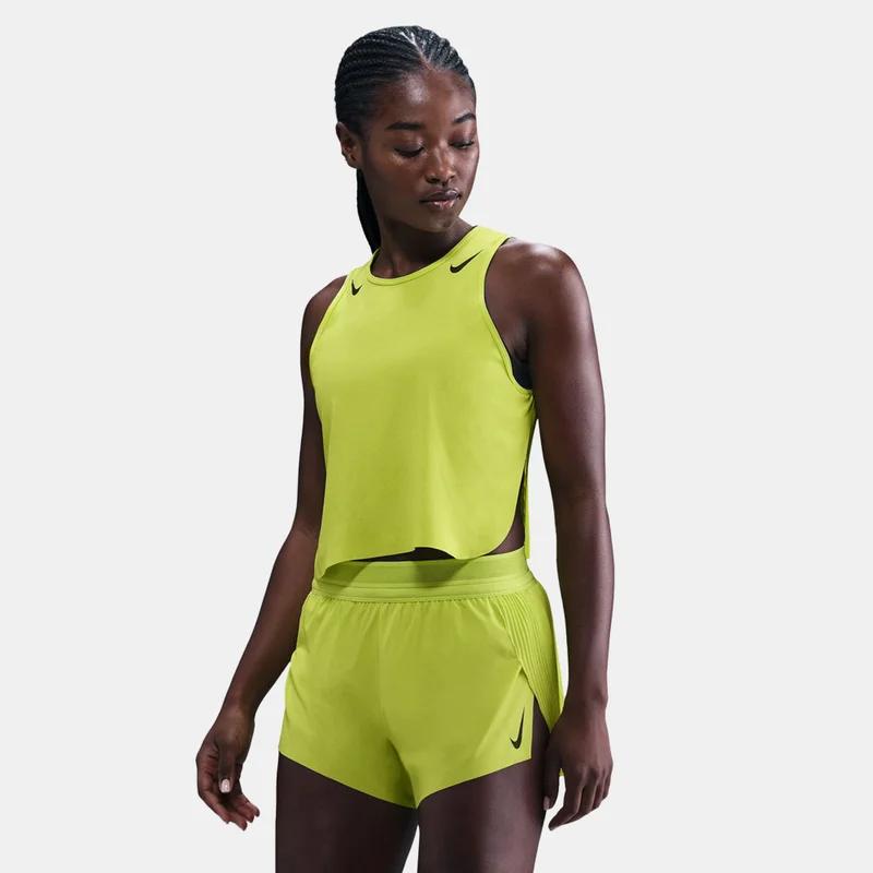 Nike Women's AeroSwift Dri-FIT ADV Cropped Running Tank Top