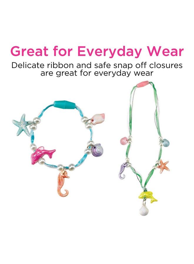 Creativity for Kids Mermaid Jewelry String Mermaid Beads Create 8 Jewelry Pieces Great For Beginners - Image 5
