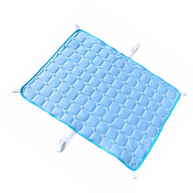 2pcs Useful Fashionable Cooling Cushion Sleeping Mat Cooling Pad for Dog - Size L - Image 3