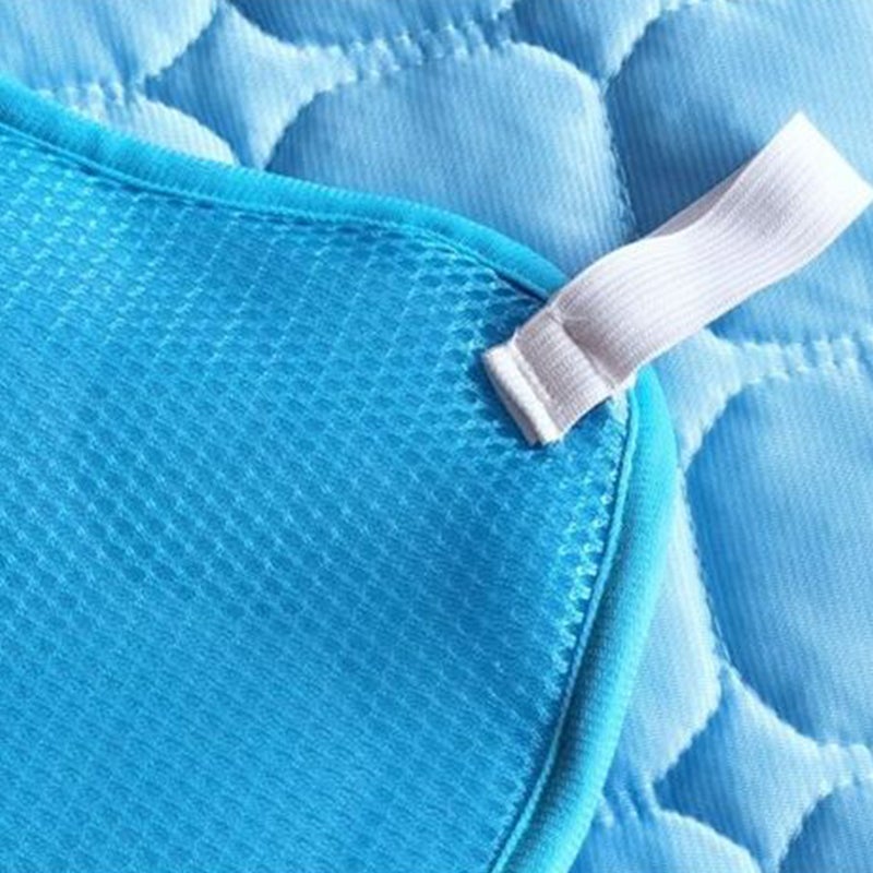 2pcs Useful Fashionable Cooling Cushion Sleeping Mat Cooling Pad for Dog - Size L - Image 4