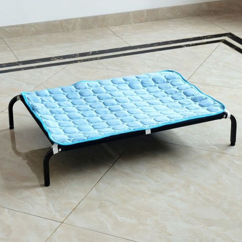 2pcs Useful Fashionable Cooling Cushion Sleeping Mat Cooling Pad for Dog - Size L - Image 5