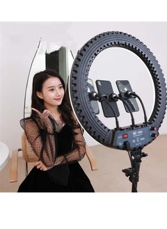 HQ HQ-18N LED Ring Light For Vlogging Photography And Video Shooting With Remote Control Phone Clamp And  Tripod Mount  - Image 1