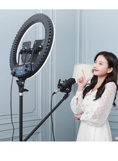 HQ HQ-18N LED Ring Light For Vlogging Photography And Video Shooting With Remote Control Phone Clamp And  Tripod Mount  - Image 2