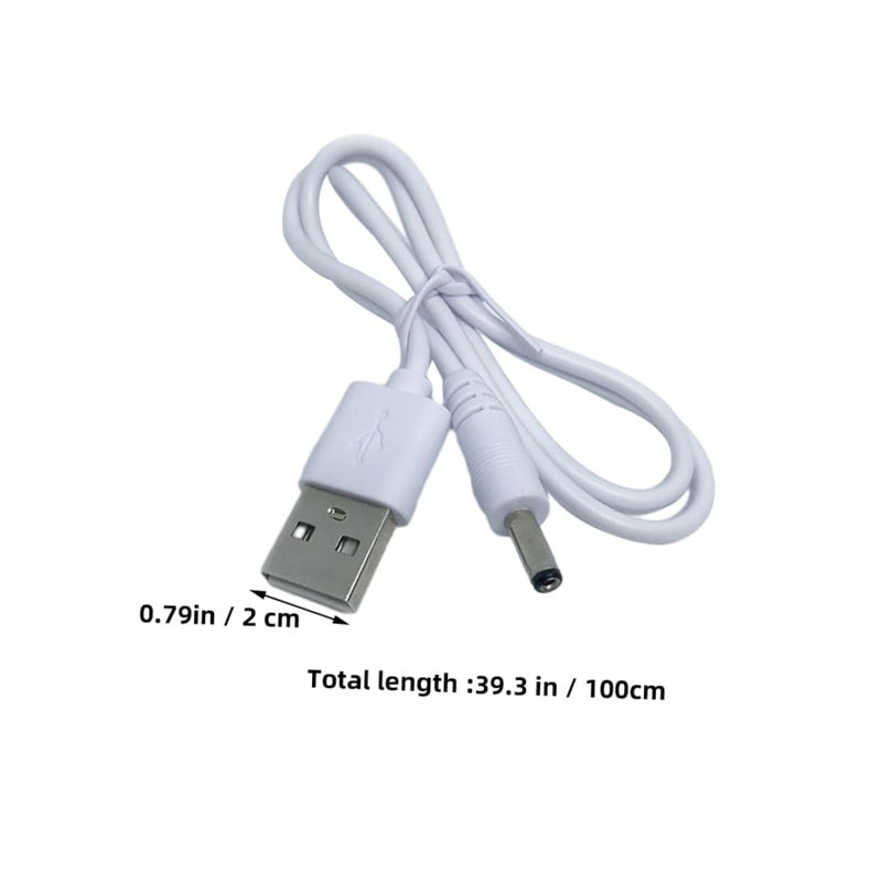 قطعتان كابل شاحن USB إلى تيار مستمر سلك طاقة بديل لأجهزة متعددة استخدام آمن - Image 3