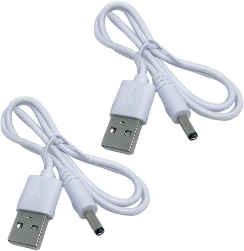 قطعتان كابل شاحن USB إلى تيار مستمر سلك طاقة بديل لأجهزة متعددة استخدام آمن - Image 1