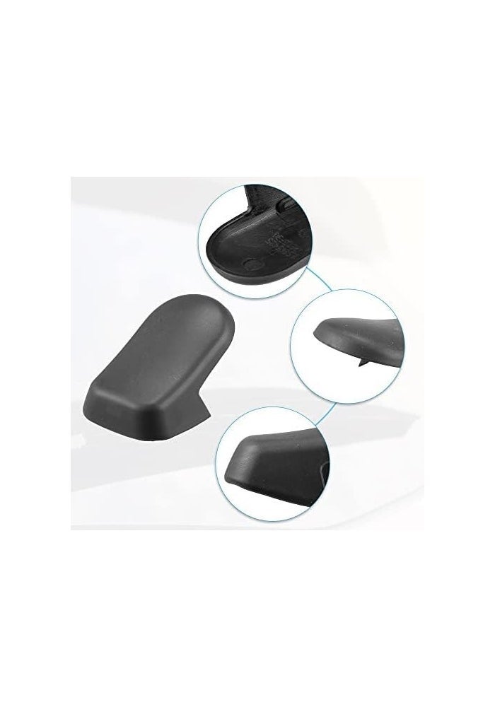 QASULER Rear Windshield Wiper Arm Nut Cover Cap for Porsche - Image 2