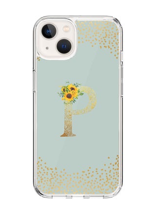 Classic Clear Case For iPhone 14 Plus, Hybrid Soft Case Cover- Custom Monogram Initial Letter Mandala Floral Pattern Alphabet - P ( Light Grey) - pzsku/ZDFAEA5C9638AF6B8D351Z/45/_/1704350790/99041318-98b8-444f-903a-99072dd52b36
