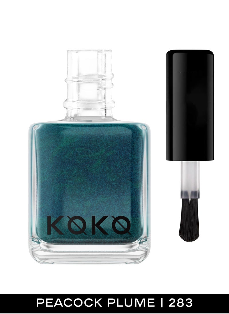 KOKO GLOSSY NAIL POLISH PEACOCK PLUME  - Image 2