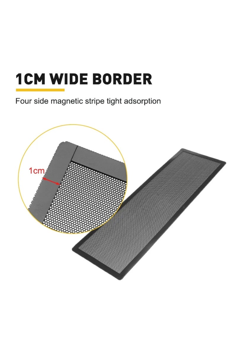 erorex 14x28cm 12*12CM/14*14CM PC Chassis Cooling Dust Filter Magnetic PVC Net Guard Fan Cover Dust Filter - Image 5