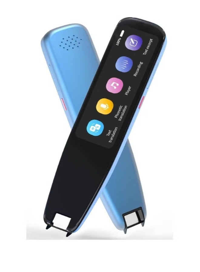 Reader Pen Translation Scanner Dictionary Pen, 111 Language Translator Device, 2.99in Touch Screen for Language Learners Business Travel - Image 1