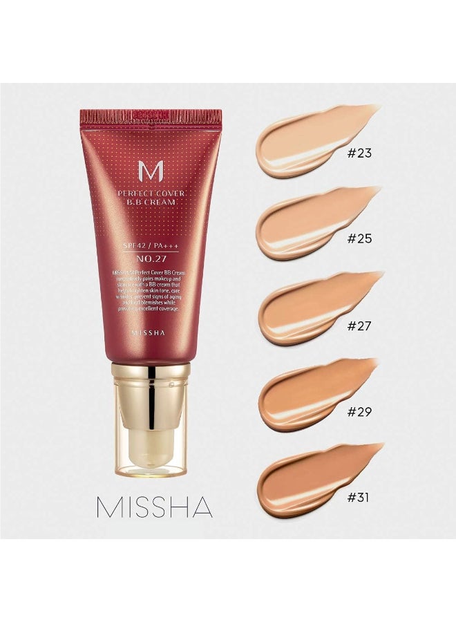 ميشا كريم بي بي م بيرفكت كوفر مع SPF42 50 مل - Image 2