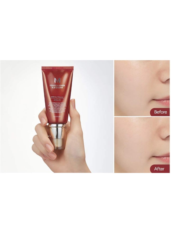 ميشا كريم بي بي م بيرفكت كوفر مع SPF42 50 مل - Image 4