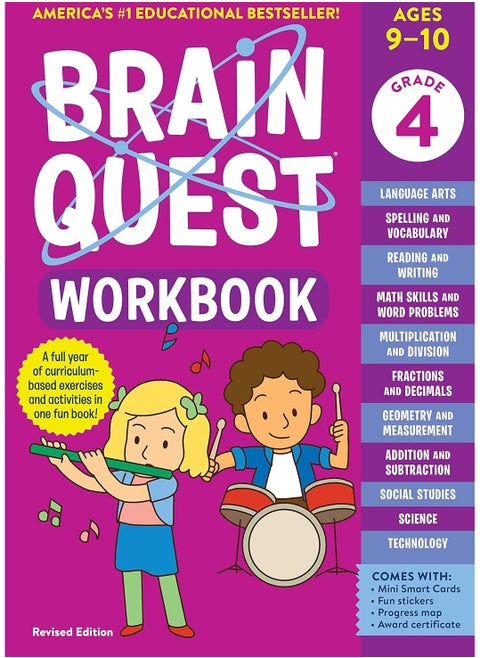 Brain Quest Workbook: 4th Grade Revised Edition