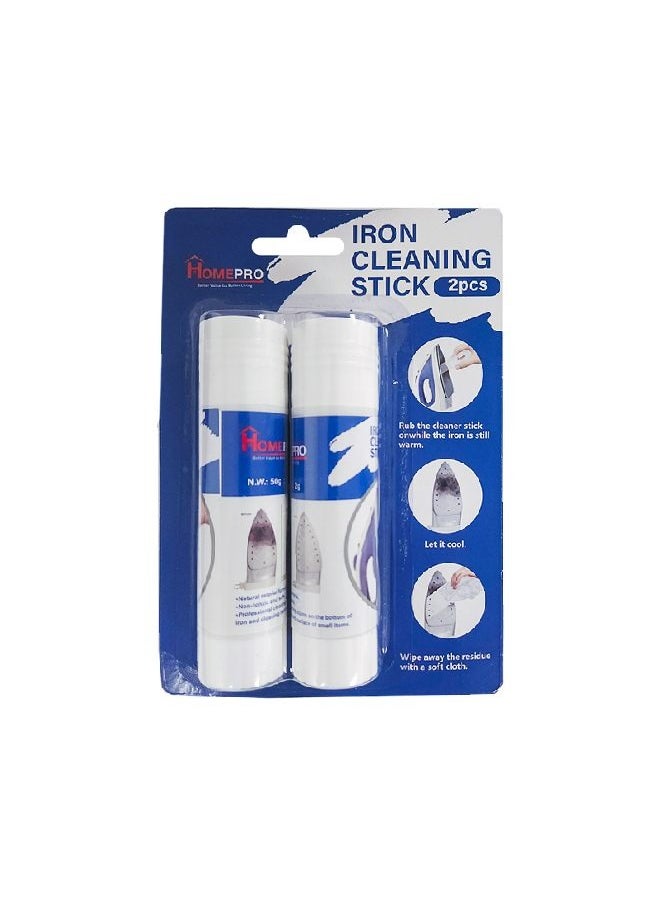 Home Pro - Home Pro Iron Cleaning Stick, Removes Build up Starch | Melted Fabric | Sticky Residue - Image 1