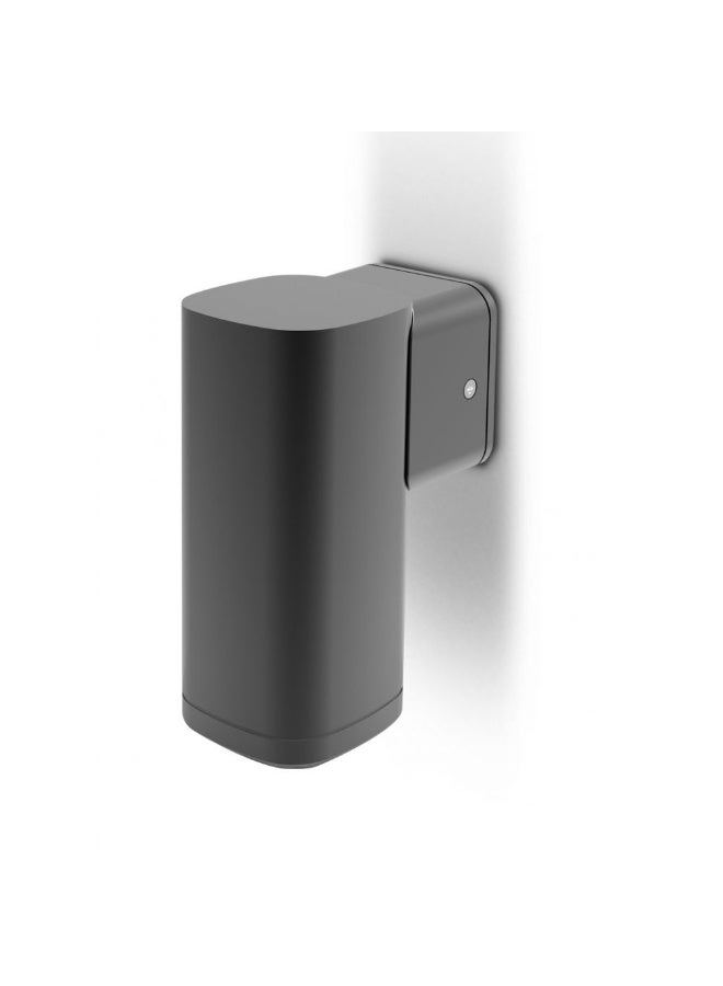 DANUBE HOME Milano Bonny 3.5W One Way Wall Light Durable Aluminium Black Finish With 2700K Color Temperature Out Door Wall-Light Fixture Outdoor Lighting For Gardens, Patios, & Pathways - 11X8X17Cm