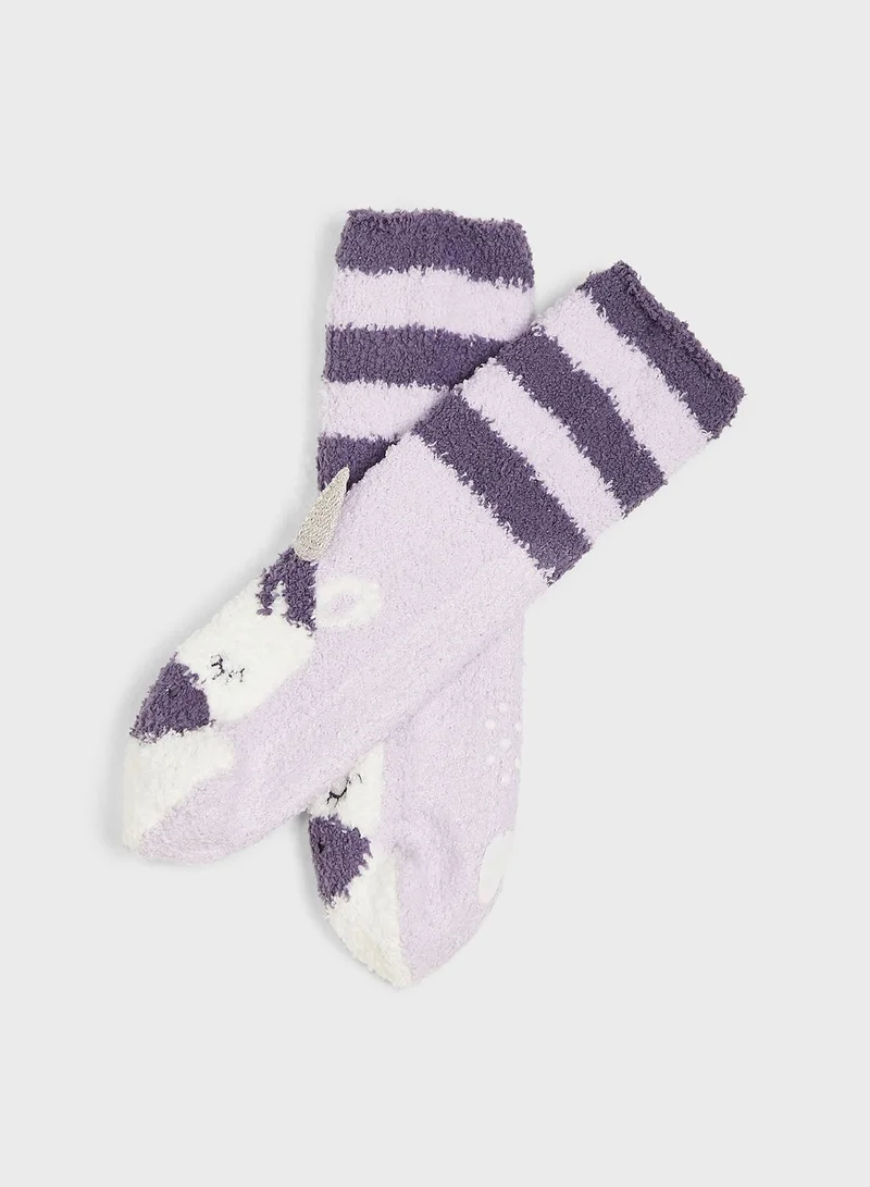 Cotton On Kids Slipper Socks