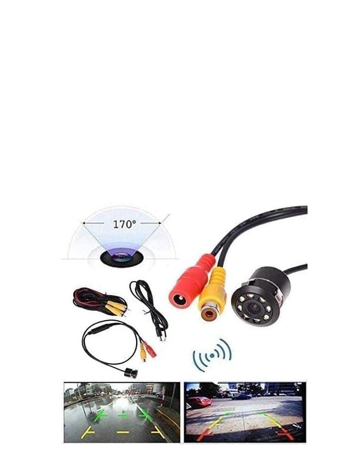 LED Car Rear View Camera Car Reversing System Camera HD Wide Color View Angle Universal Size Waterproof Design Rear Camera for DVD Player - Image 3