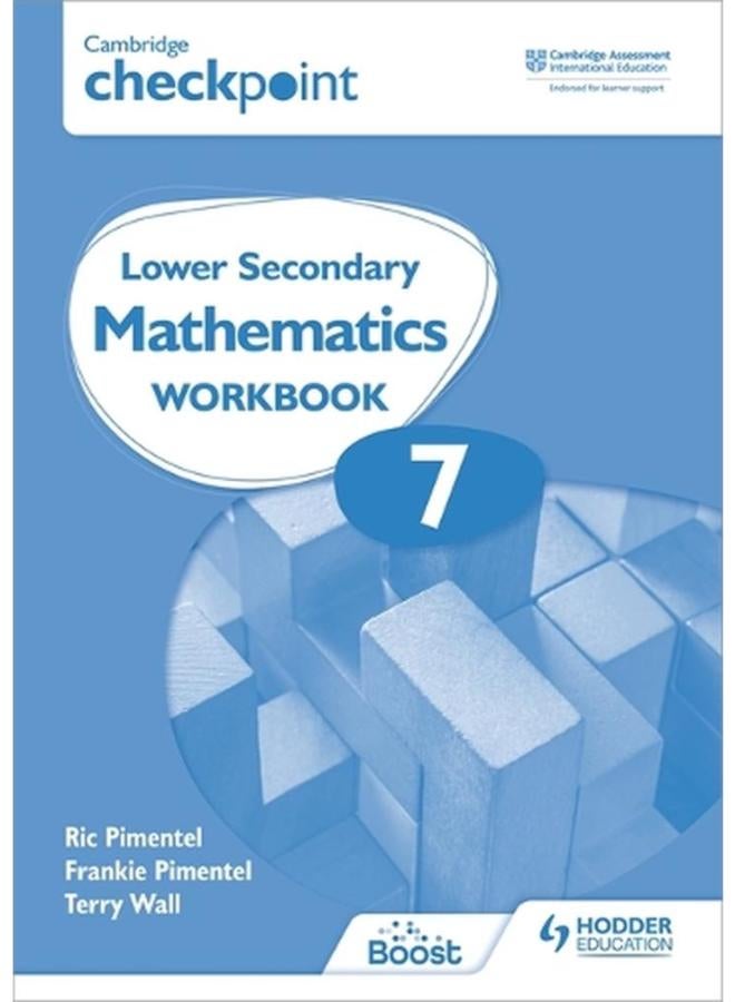 Cambridge Checkpoint Lower Secondary Mathematics Workbook 7  Second Edition  Ed   2 