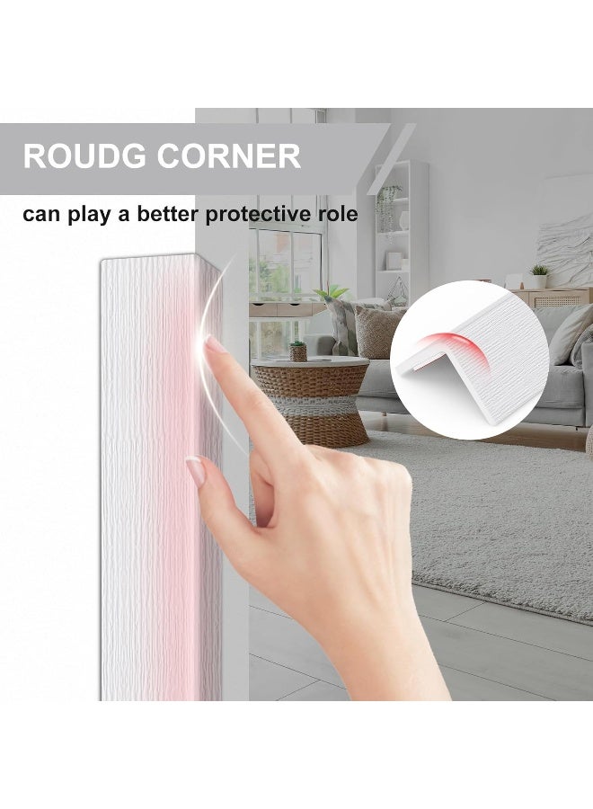 AGHITG Wall Corner Guard,Self Adhesive Corner Guards for Walls, Wall Corner Protector 1-5/8 Inch Wide X 48 Inch Length.Pet Scratch Protector for Wall.2PCS - Image 5