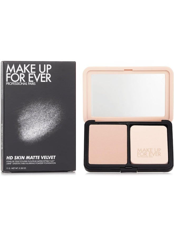 Make Up For Ever HD Skin Matte Powder Foundation - 1R02 Cool Alabaster 11g - Image 2