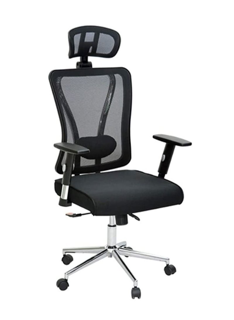 KARNAK Karnak Mesh Executive Office Home Chair 360° Swivel Ergonomic Adjustable Height Lumbar Support Back K-9964  - Image 1
