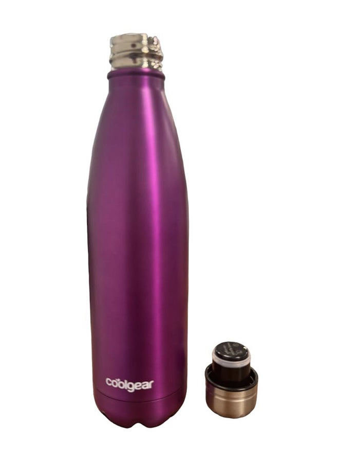 Cool Gear Water Bottle S.Steel Apollo 17Oz Purpleleak Proof , Cool Gear , Cool Gear  For Gym, Cool Gear  For Travel, Trendy Hydration Bottle, Reusable Bottle, Cool Gear  For Kids, Cool Gear Saudi - Image 3