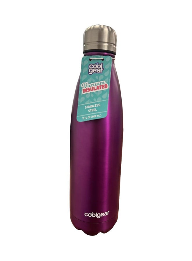 Cool Gear Water Bottle S.Steel Apollo 17Oz Purpleleak Proof , Cool Gear , Cool Gear  For Gym, Cool Gear  For Travel, Trendy Hydration Bottle, Reusable Bottle, Cool Gear  For Kids, Cool Gear Saudi - Image 2