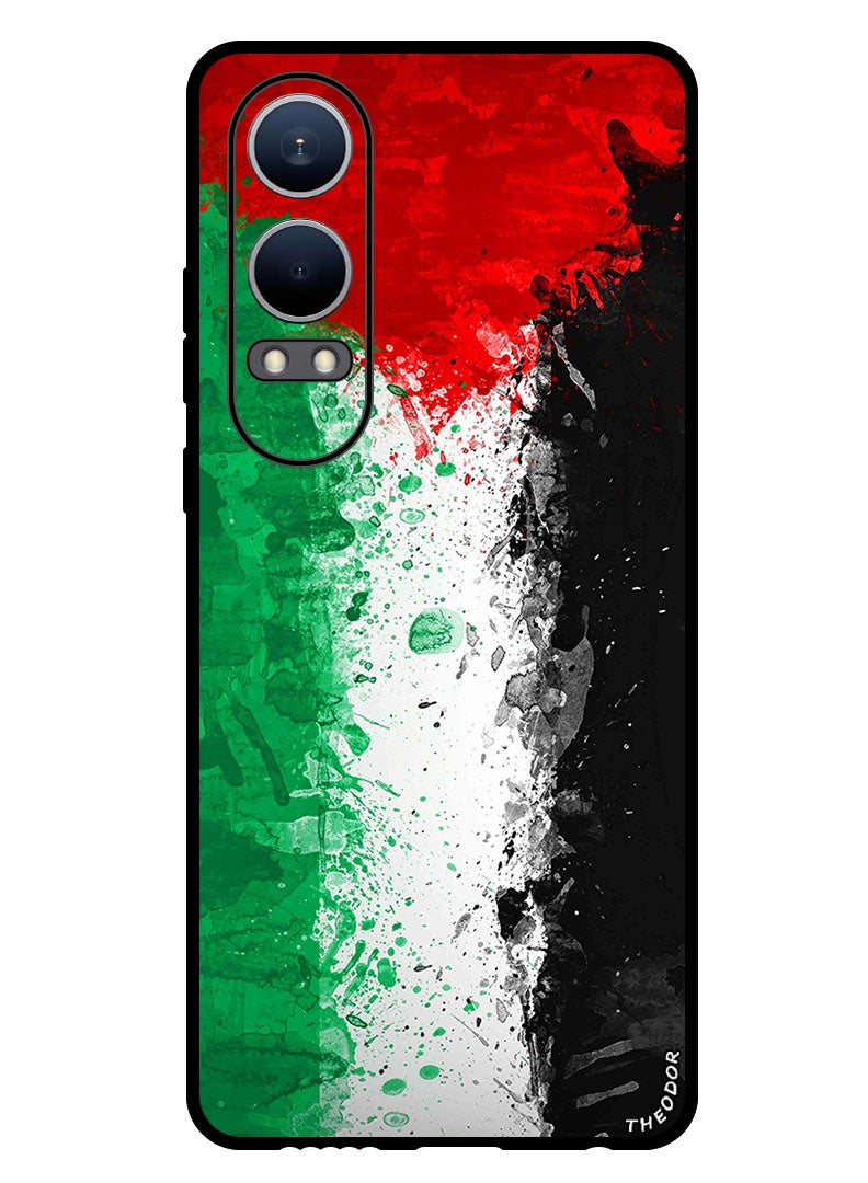 Theodor Protective Case Anti Scratch Shock Proof Bumper Cover For Oppo K12x (China) Palestine Flag 1 - Image 1