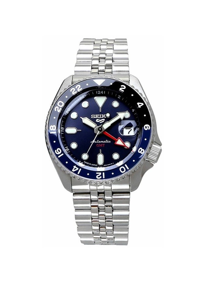 Seiko 5 Sports Style Automatic GMT Japan 'Batman Blueberry' SKX Re-Interpretation SBSC003-SSK003